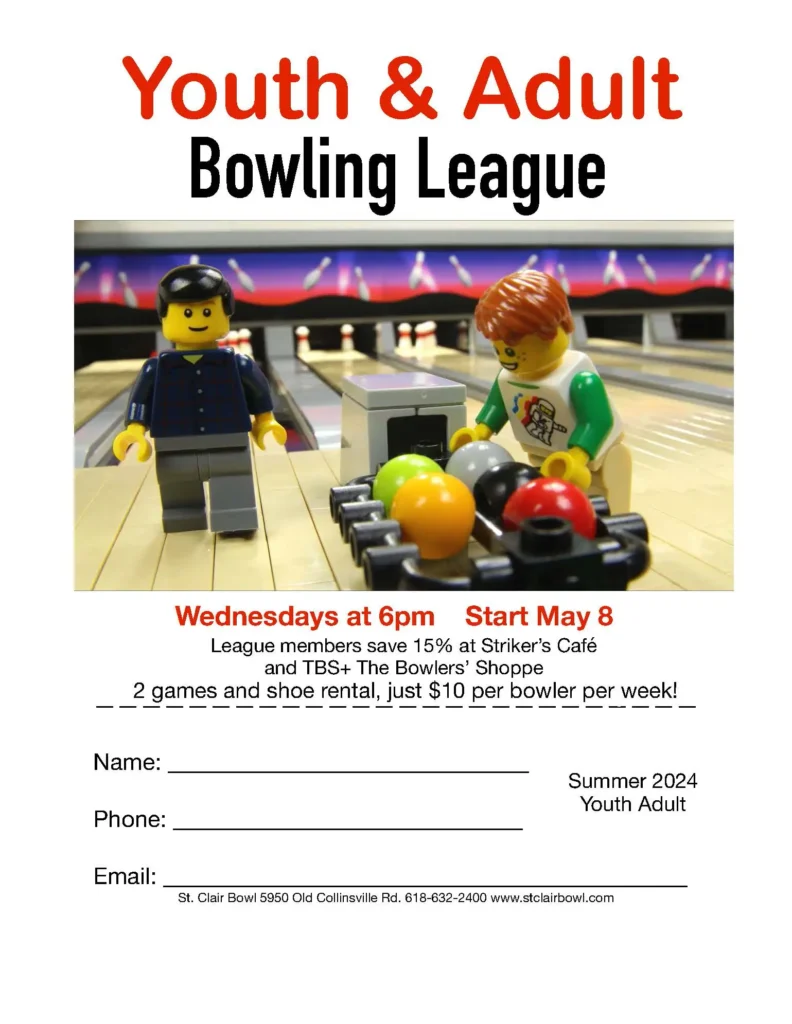 2024 Summer youth and adult bowling league