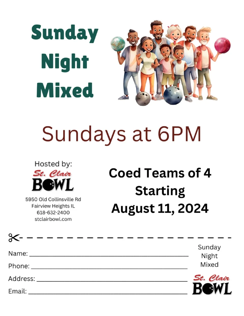 2024 Fall Sunday Night Mixed League